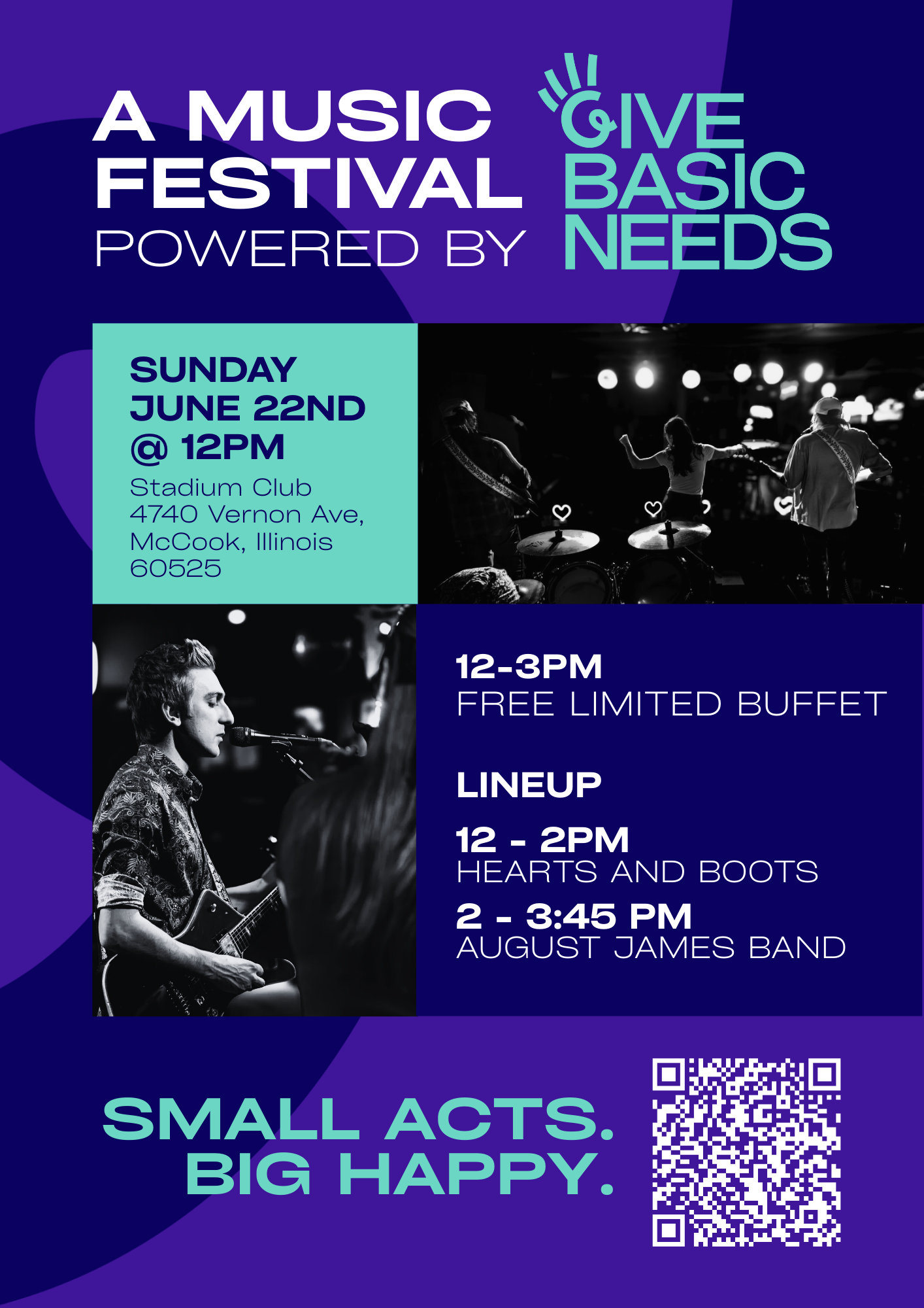 A Music Festival Powered By Give Basic Needs
